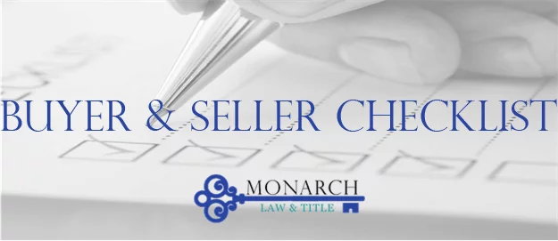 Buyer and Seller Checklist